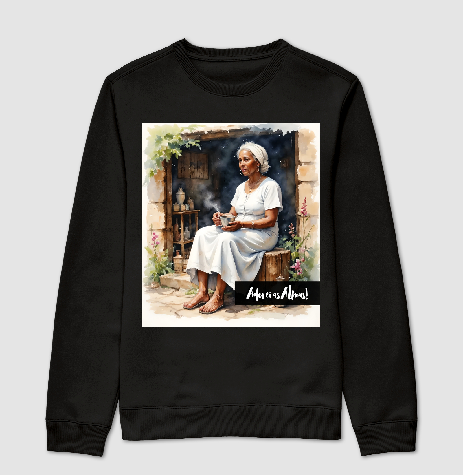 Moletom Suéter - Preta-Velha - Imagem 3