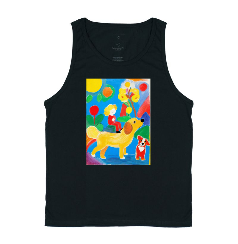 Desenho de criança Golden 