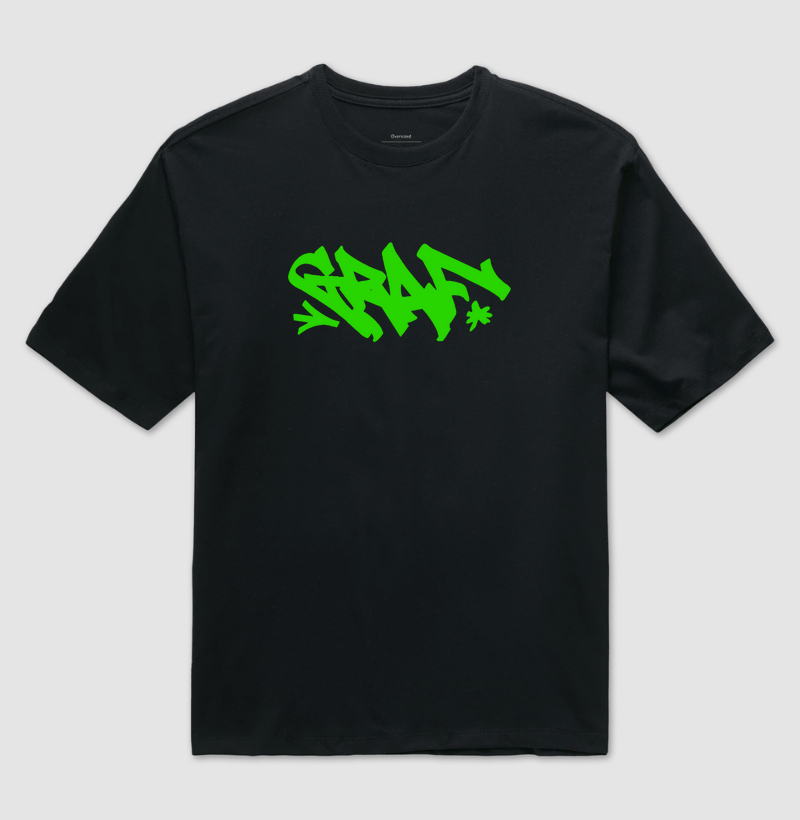 Camiseta Graf Tag Verde