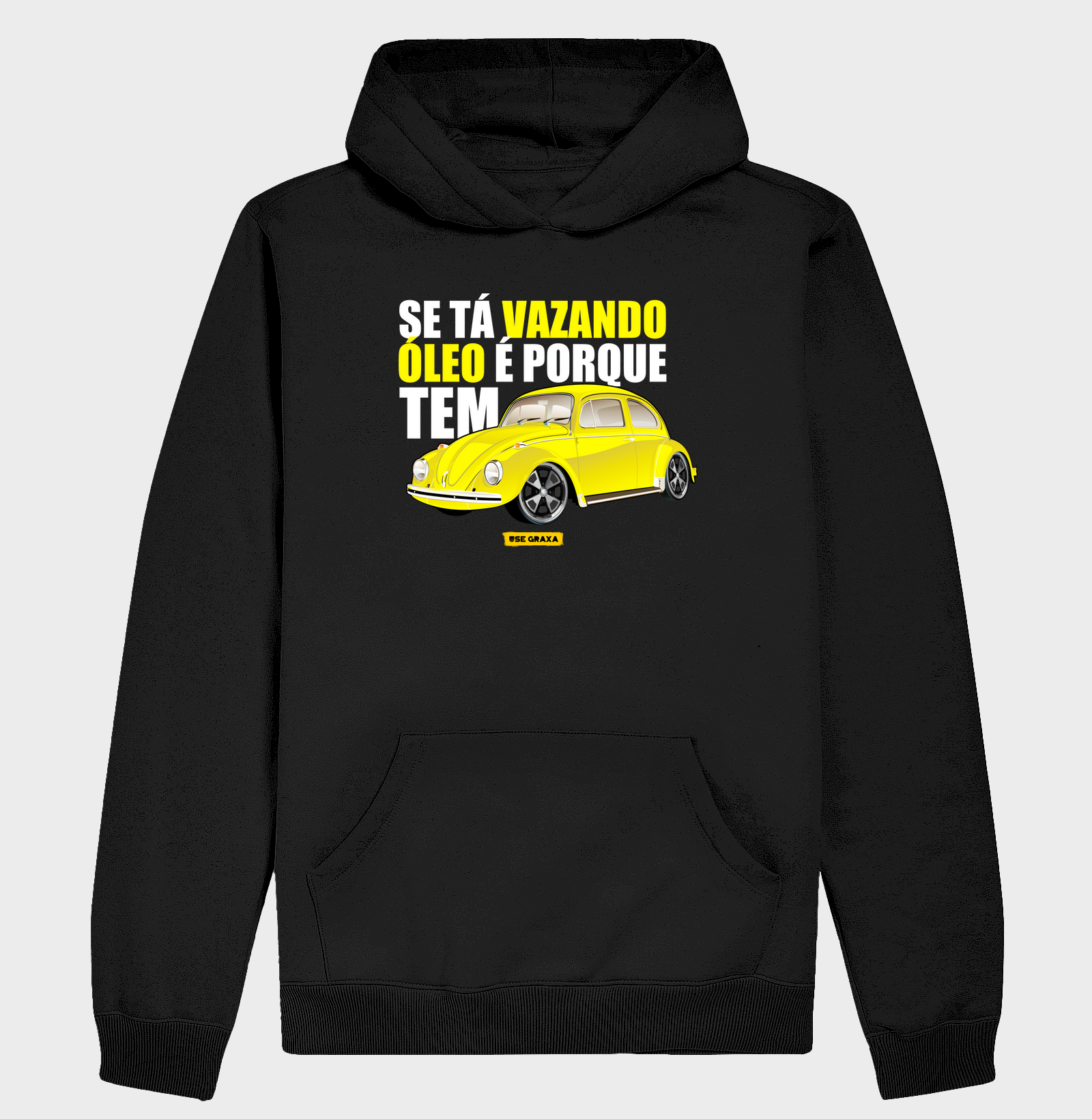 Vazando Óleo Fusca Amarelo 914