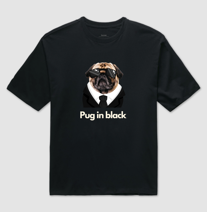 Pug In Black
