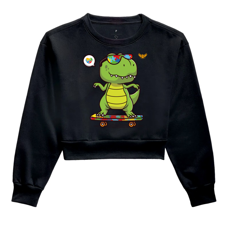 Autismo Dinossauro Skate