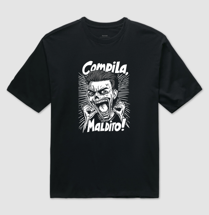 Camiseta "Compila Maldito!" T.I
