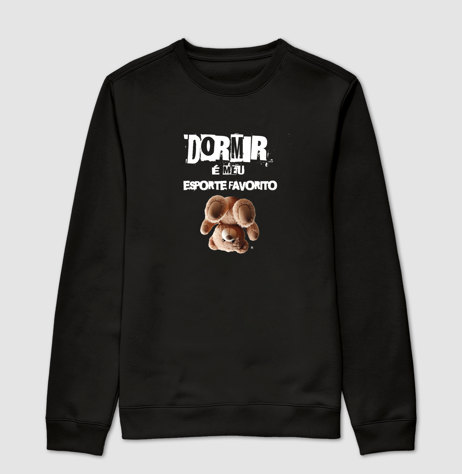 Suéter Moletom Dormir é meu esporte favorito