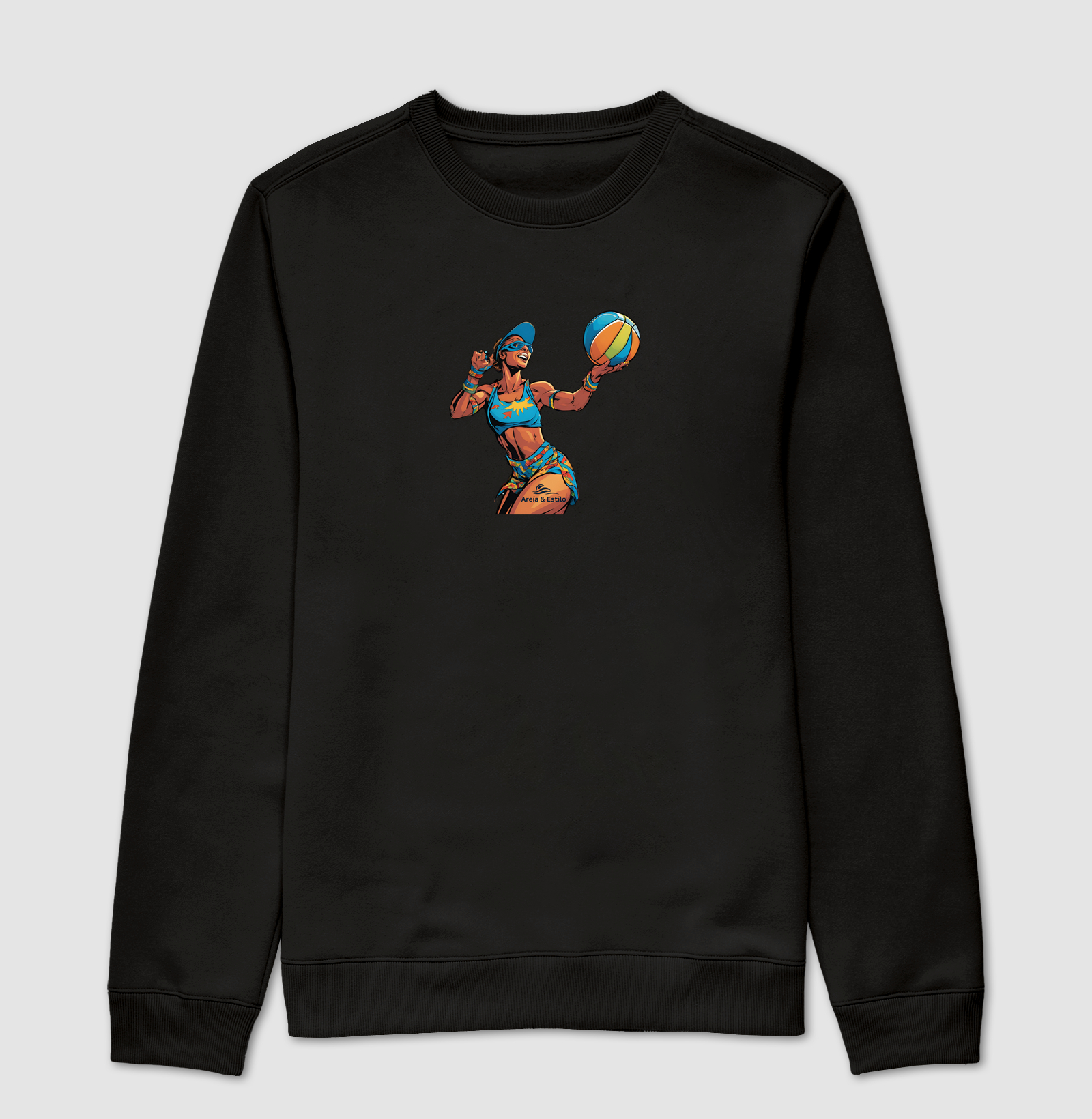 Estampa Jogadora de Vôlei