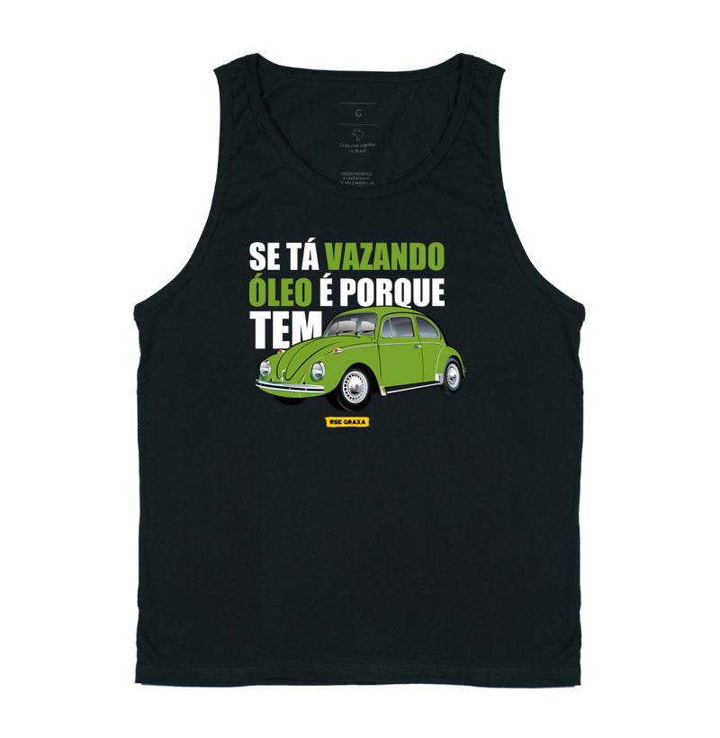 Vazando Óleo Fusca Verde Hippie