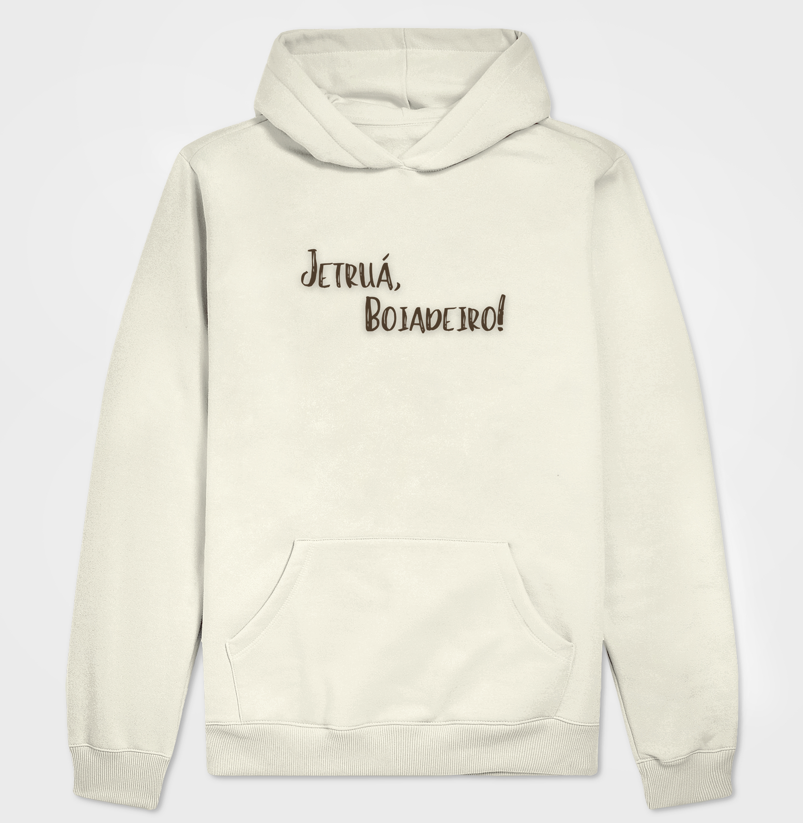 Boiadeiro - Saudação - Moletom Hoodie Claro