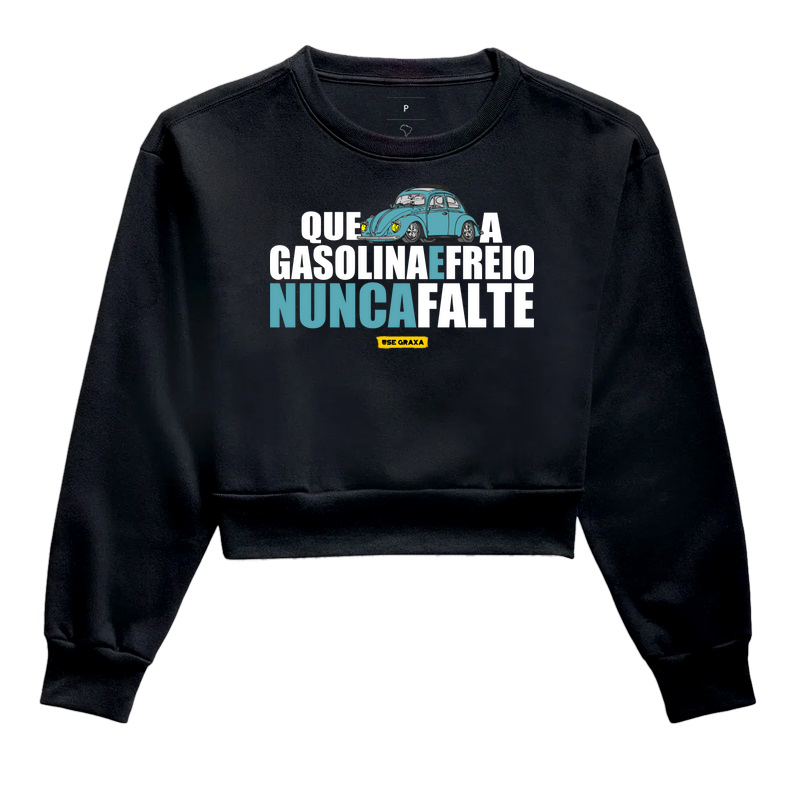 Que a Gasolina e Freio Nunca Falte Fusca Azul