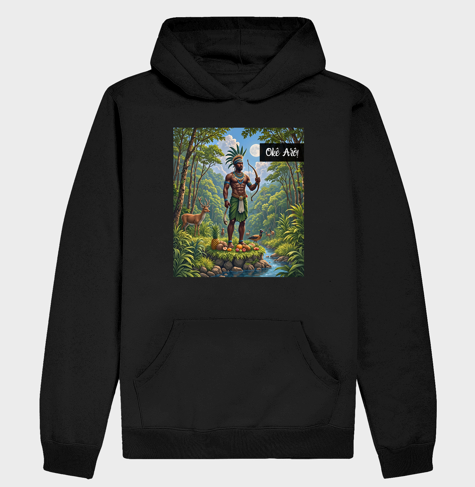 Moletom Hoodie - Oxóssi - Ilustração 5