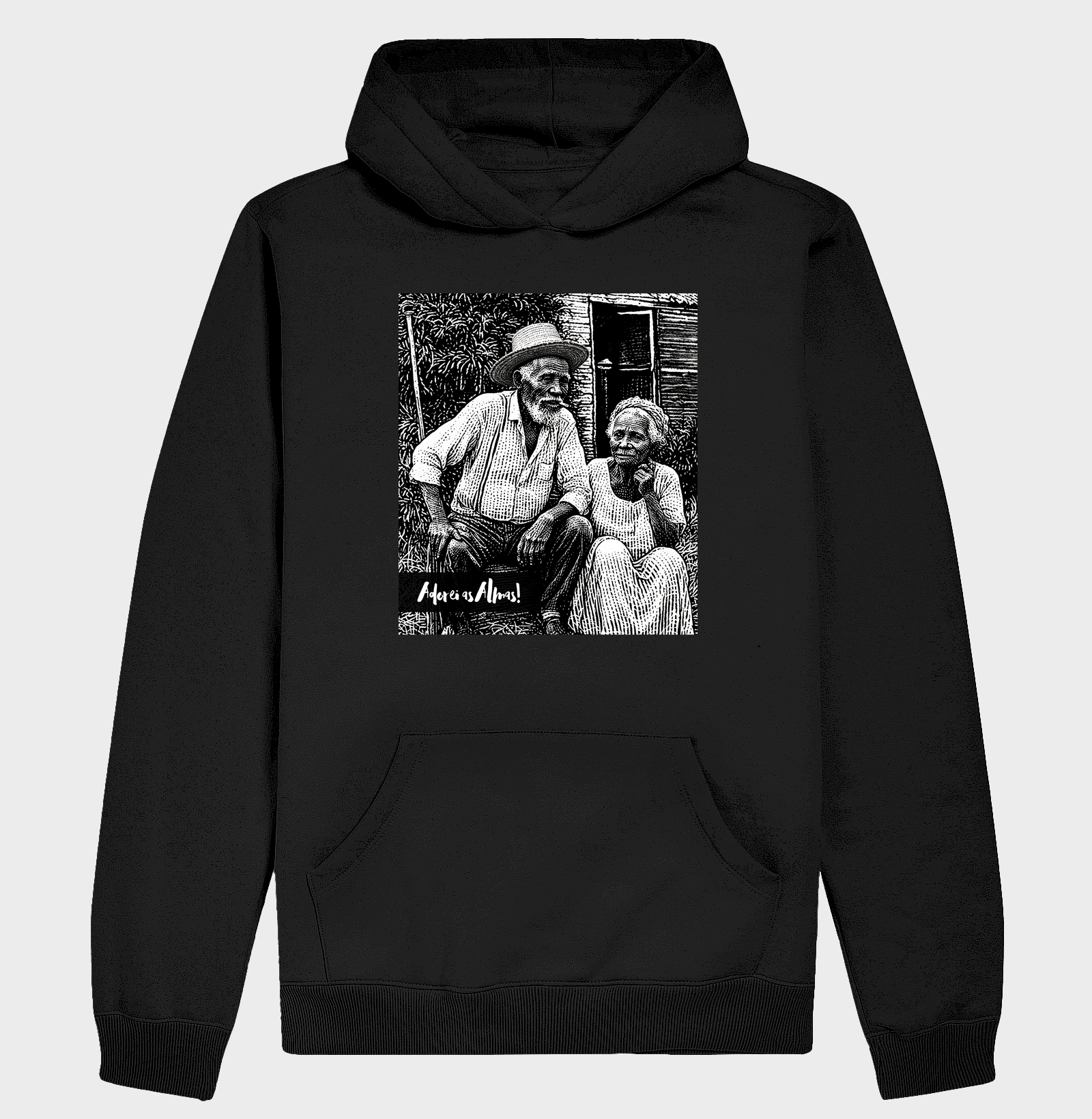 Moletom Hoodie - Casal de Pretos-Velhos - Imagem 3