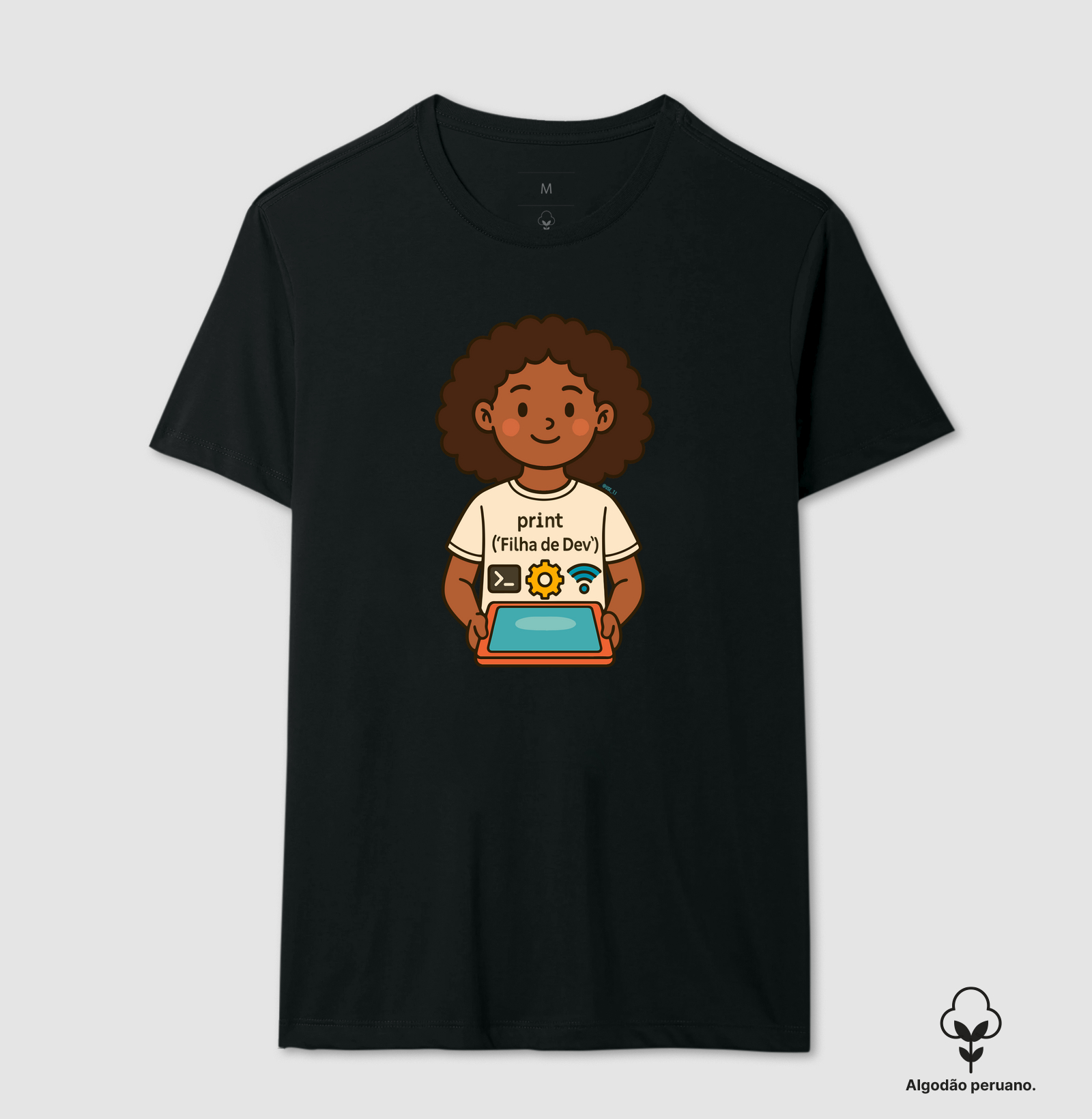 "Print filha de dev" T.I