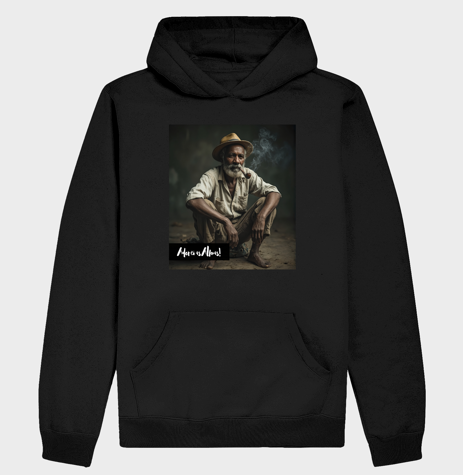 Moletom Hoodie - Preto-Velho - Imagem 4