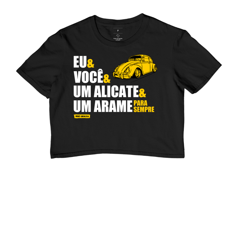 Eu e Você Para Sempre Fusca Amarelo