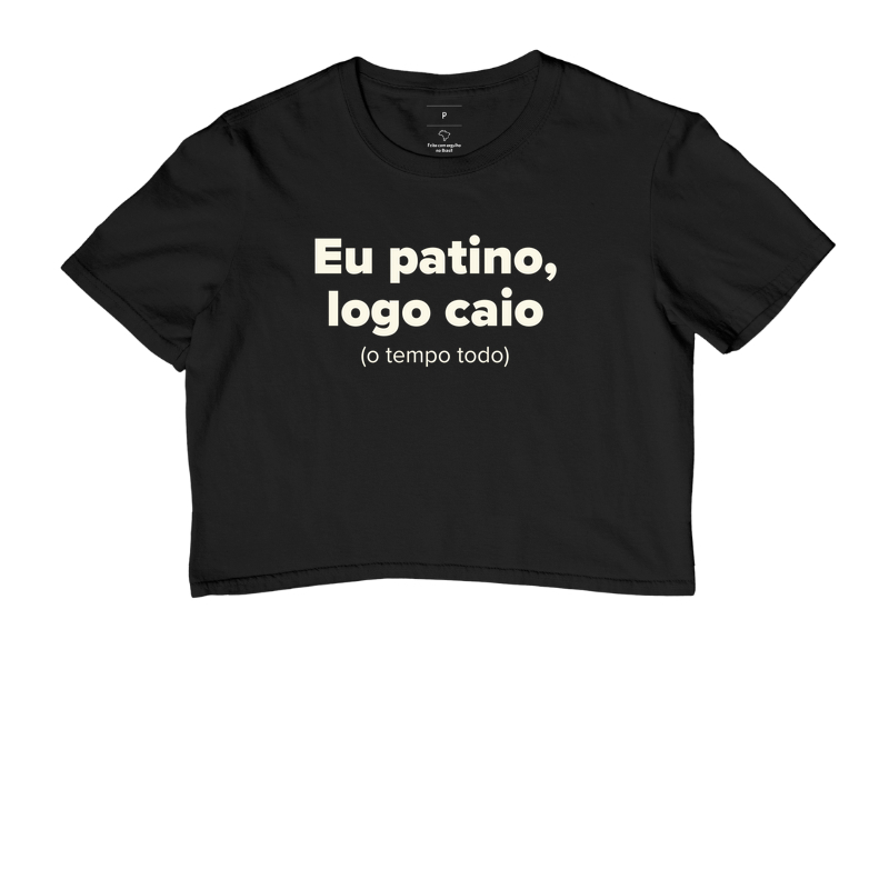 Eu patino, logo caio.