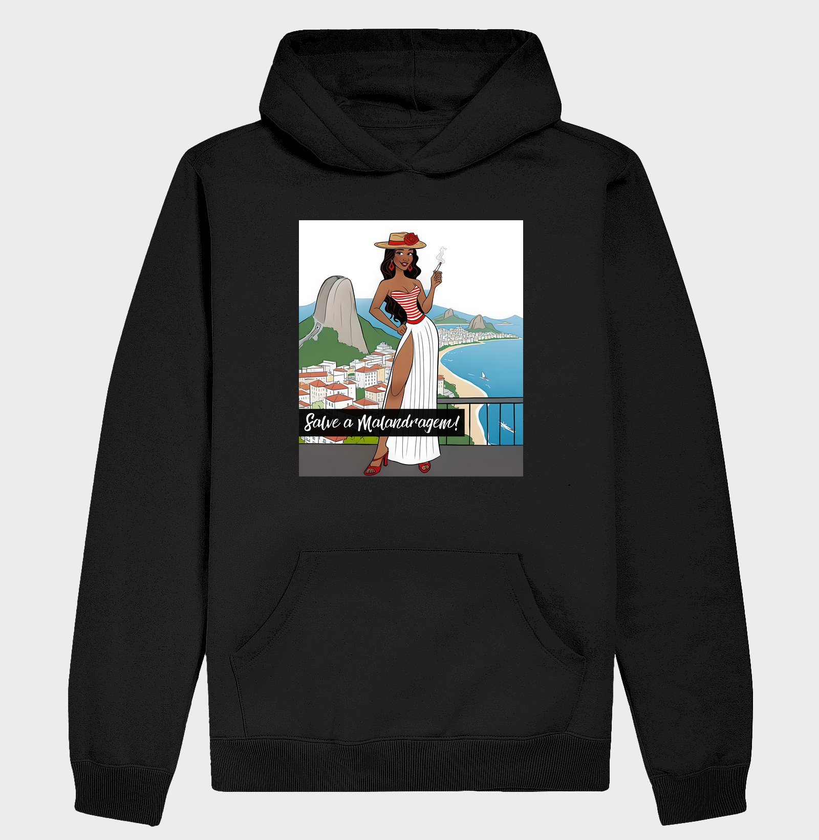 Moletom Hoodie - Malandra - Imagem 4