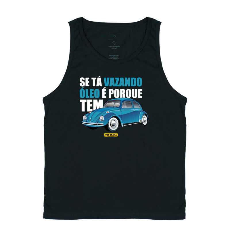 Vazando Óleo Fusca Azul