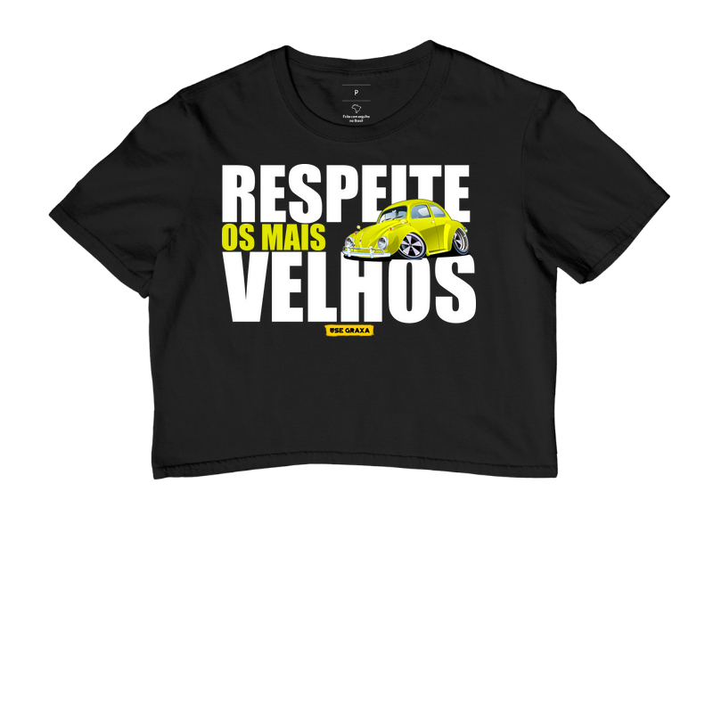 Respeite os Mais Velhos Fusca Amarelo