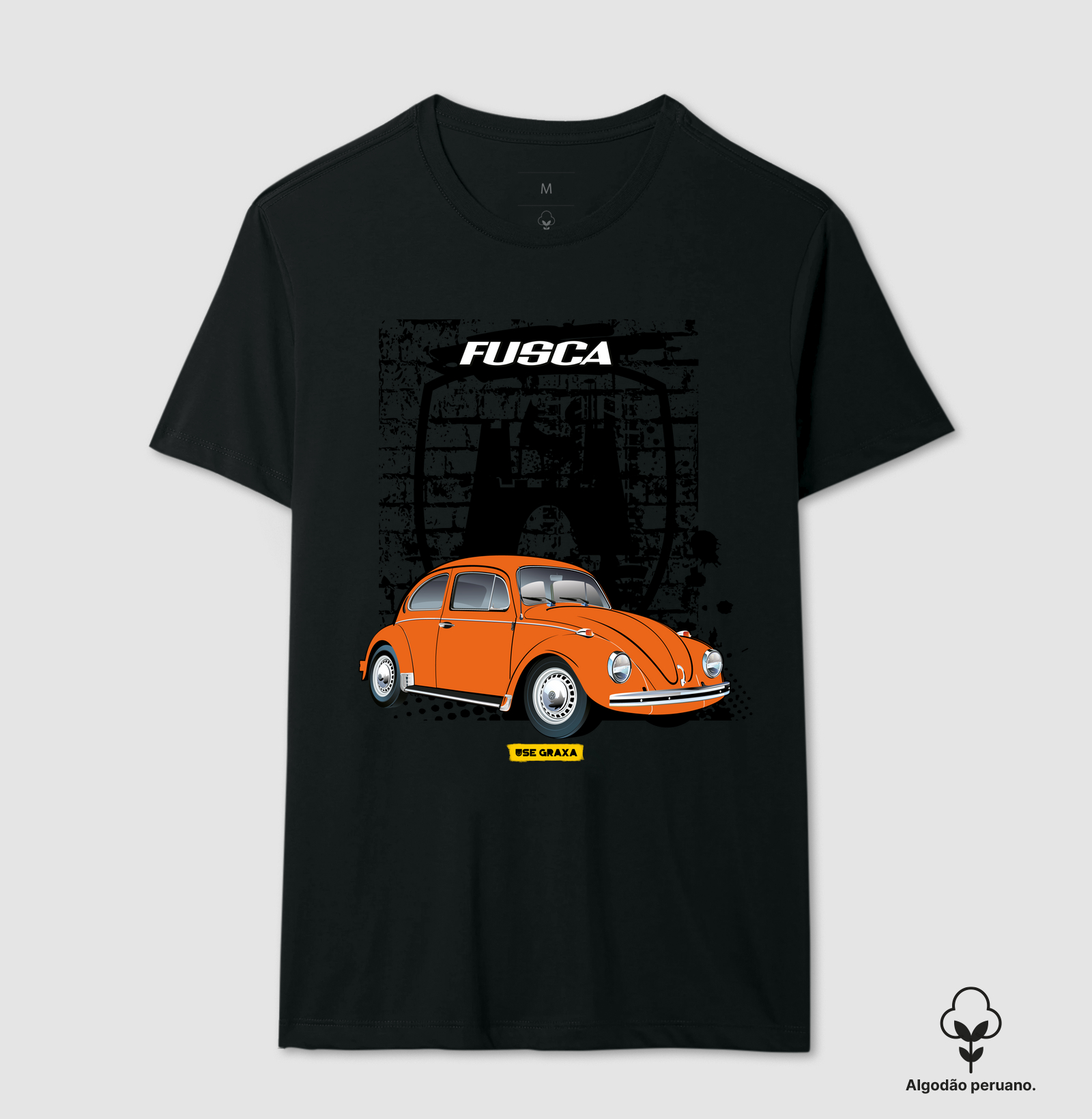 Fusca Laranja VW Wolfsburg