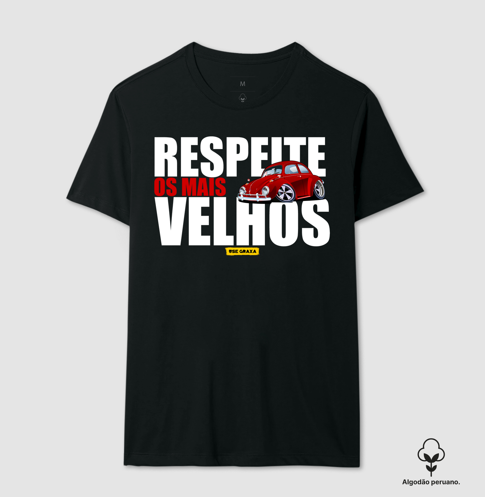 Respeite os Mais Velhos Fusca Vermelho