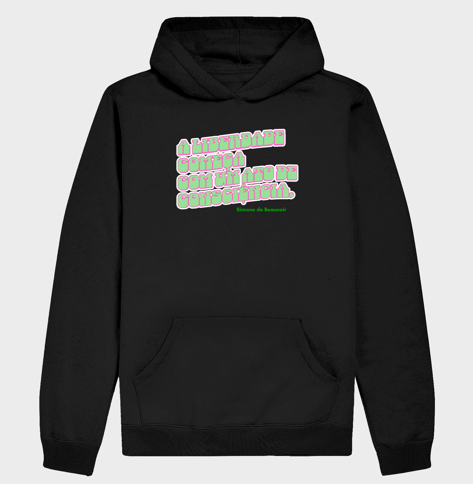 A liberdade começa com um ato de consciência.