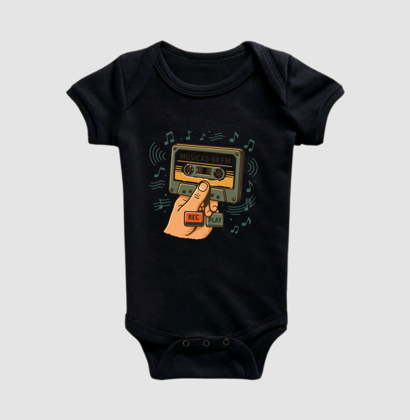 Body Infantil Fita k7