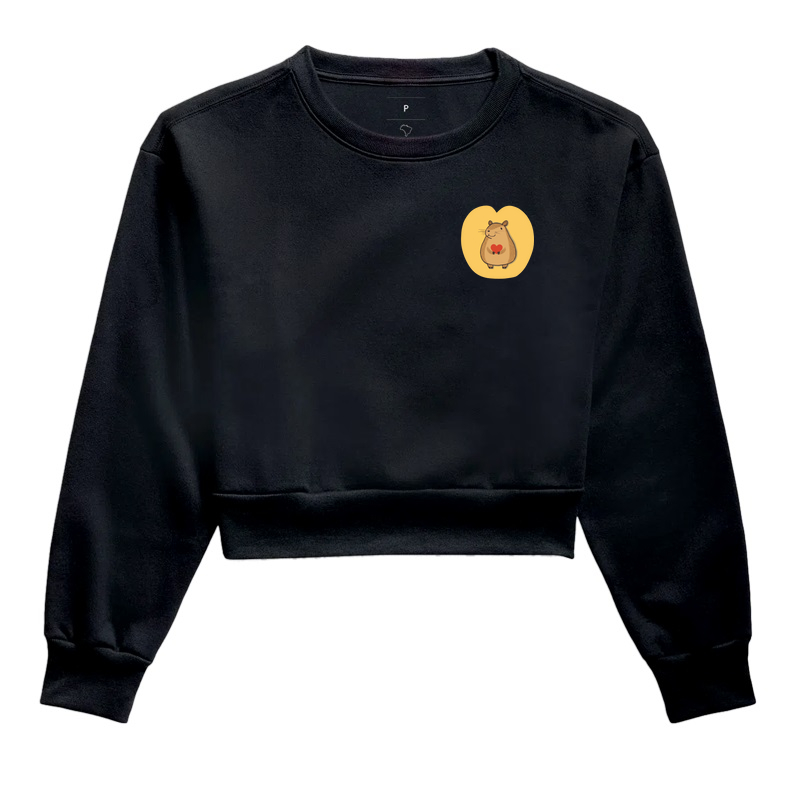 Capivara Fofa com Coração 