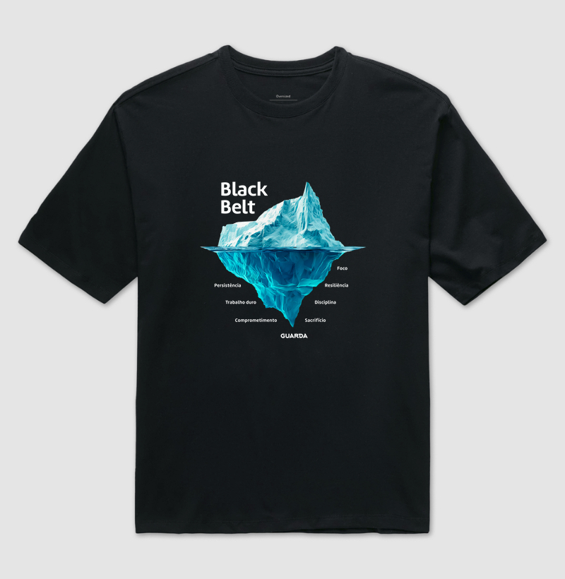 Camiseta Iceberg Black Belt