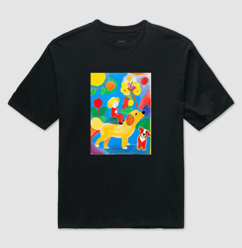 Desenho de criança Golden 