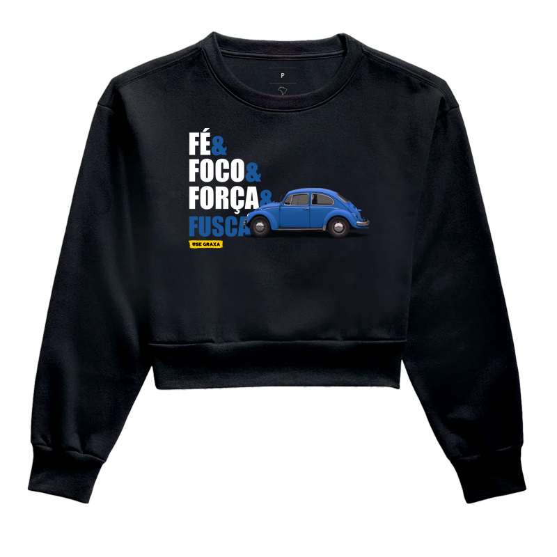 Fé Foco Força Fusca Azul