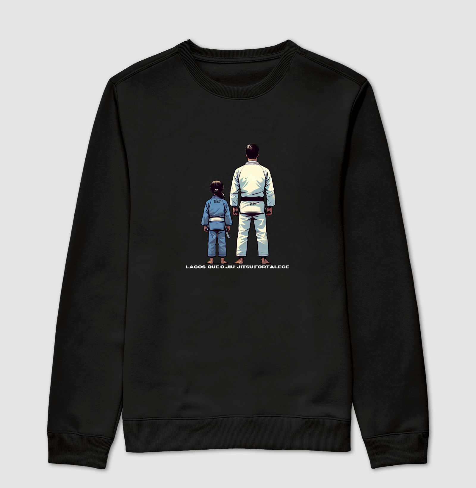 Laços  que o Jiu-Jitsu fortalece, Pai e Filha