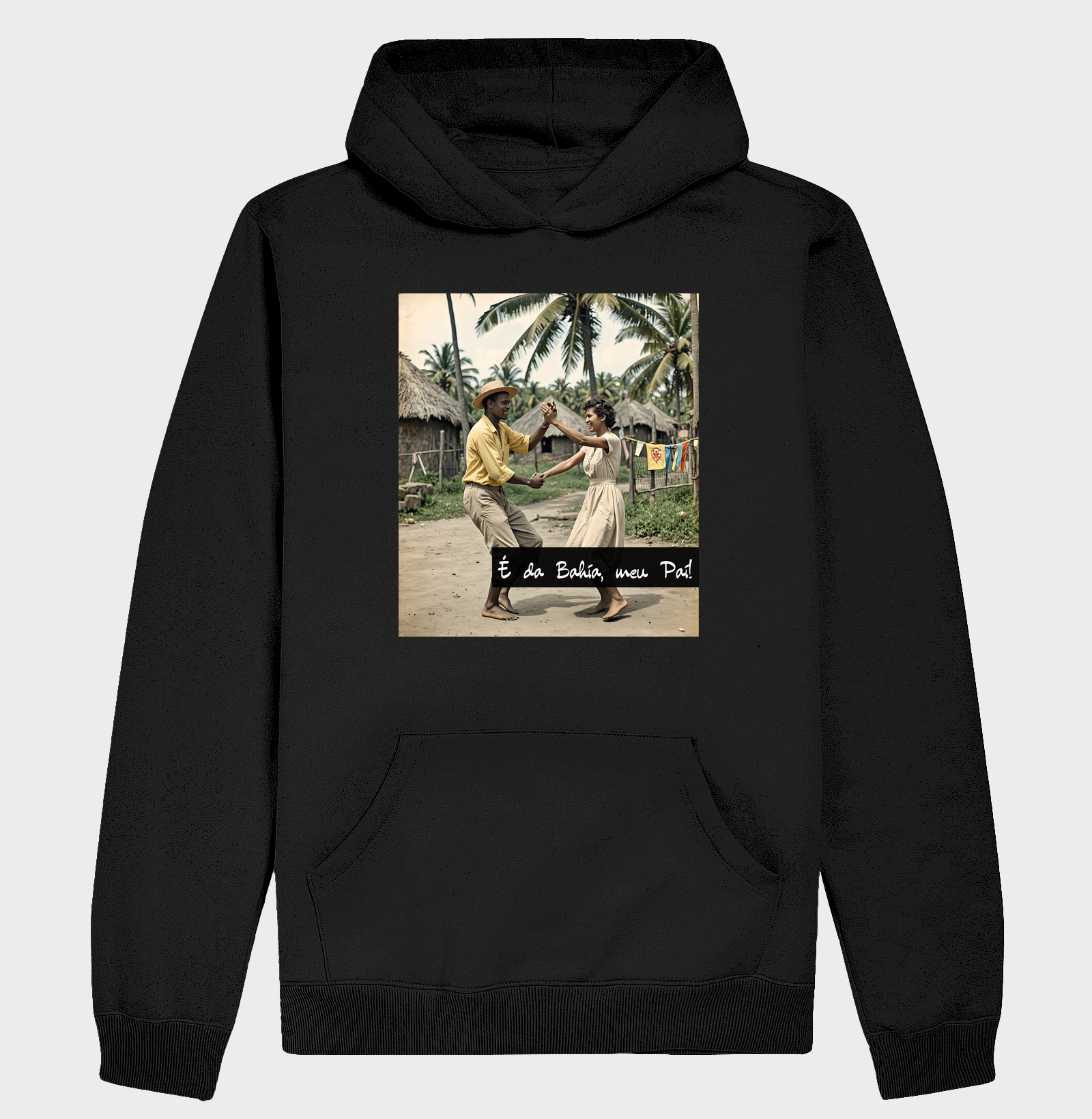 Moletom Hoodie - Casal de Baianos - Imagem 1