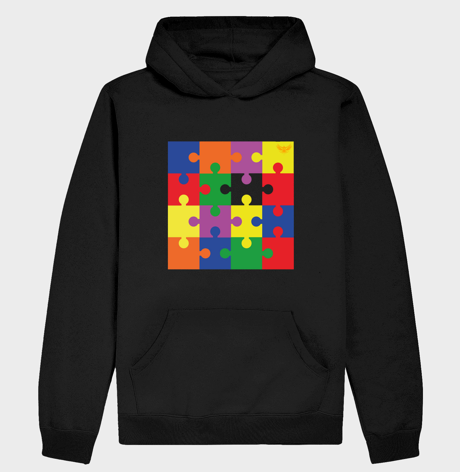 Autismo peça que me complementa quadrado