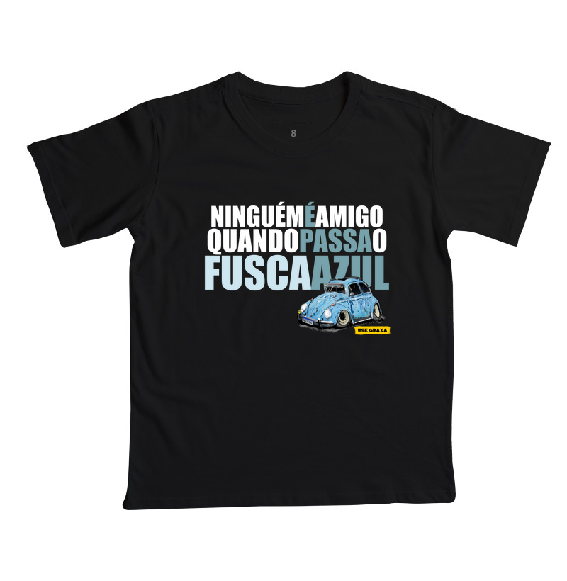 Fusca Azul Acabou a Amizade LobBlue