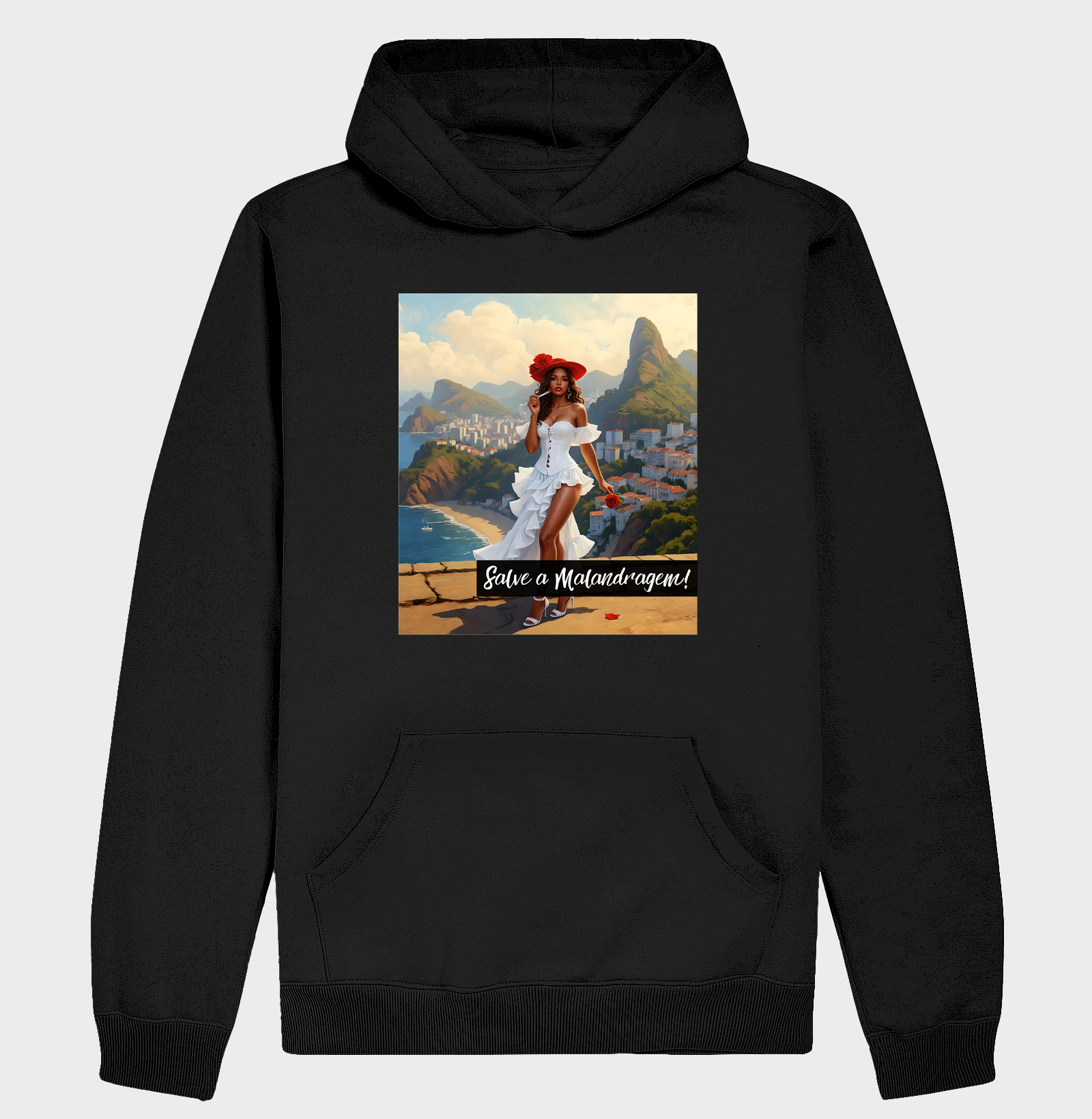 Moletom Hoodie - Malandra - Imagem 1