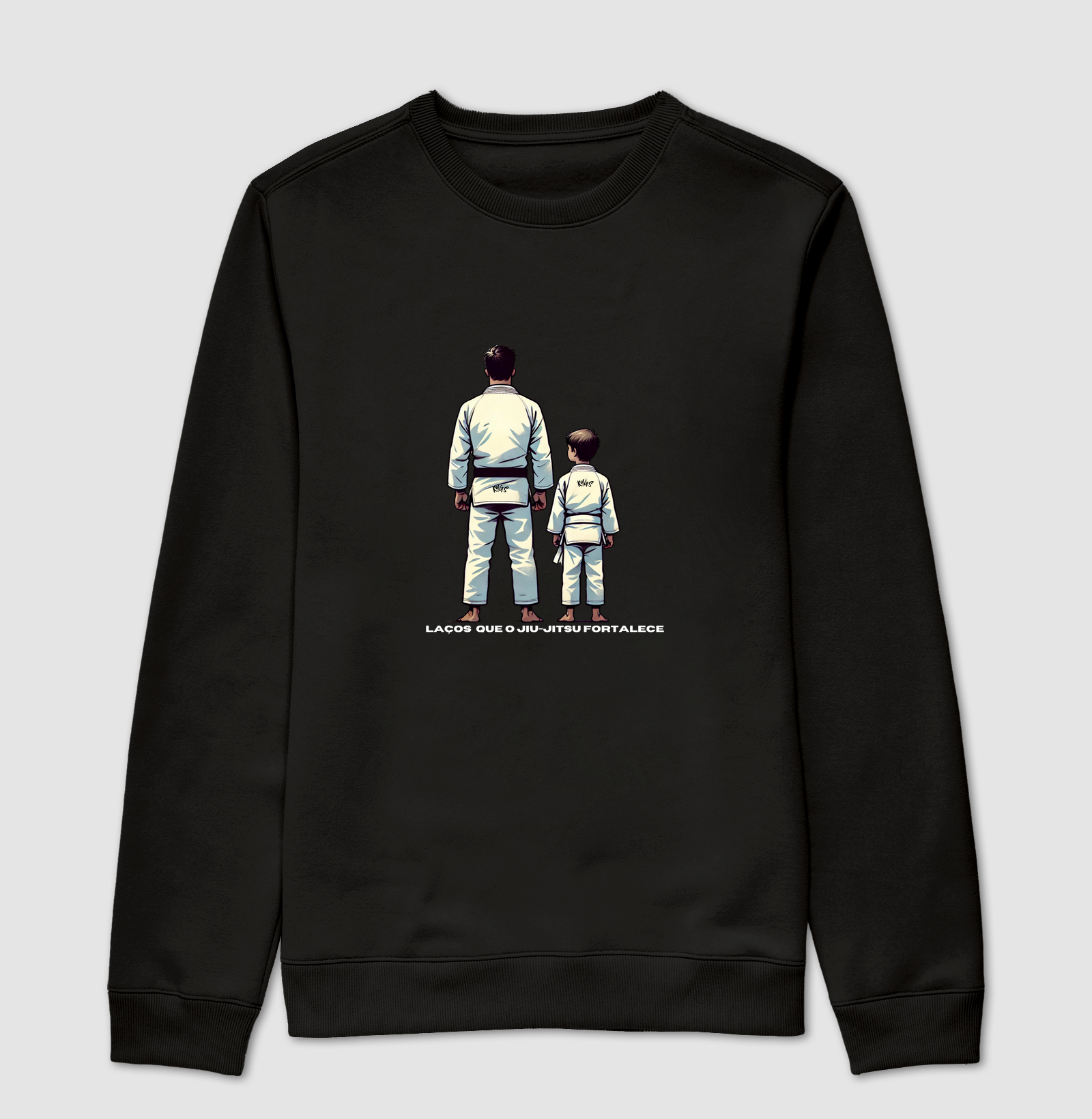 Laços  que o Jiu-Jitsu fortalece, Pai e Filho