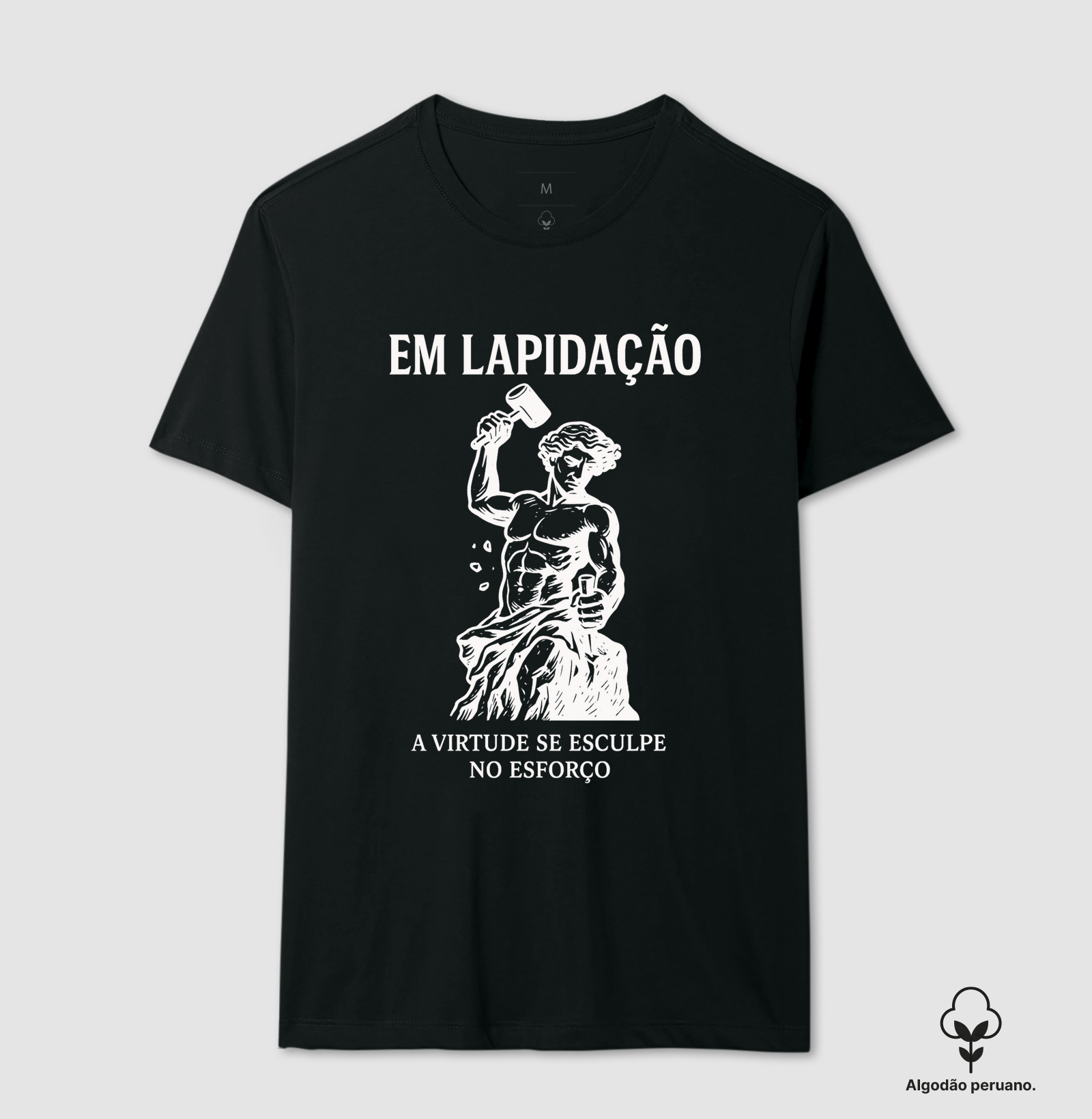 Camiseta Em Lapidação