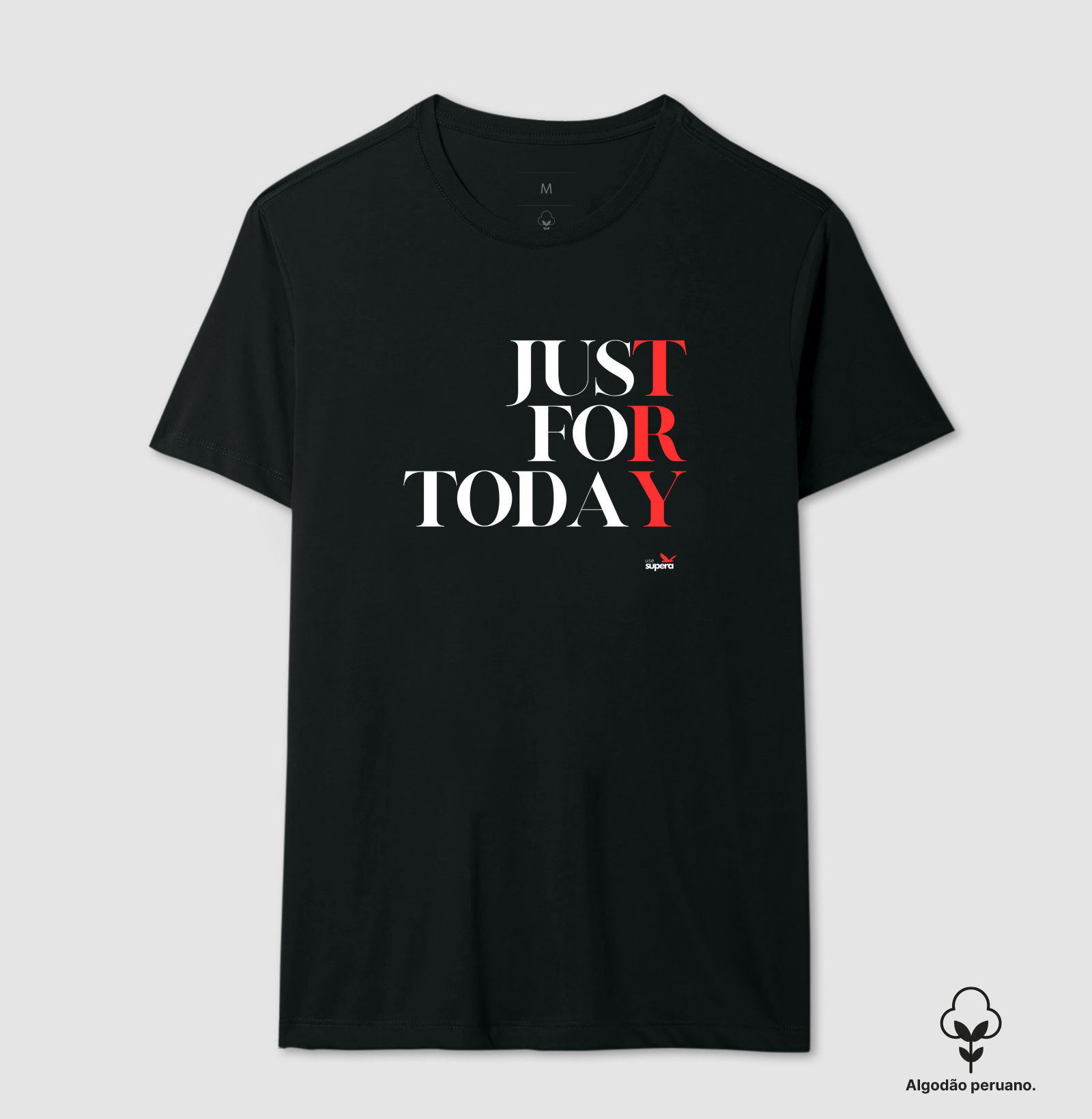 Camiseta "Just For Today"