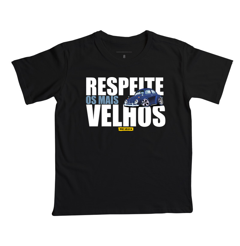 Respeite os Mais Velhos Fusca Azul