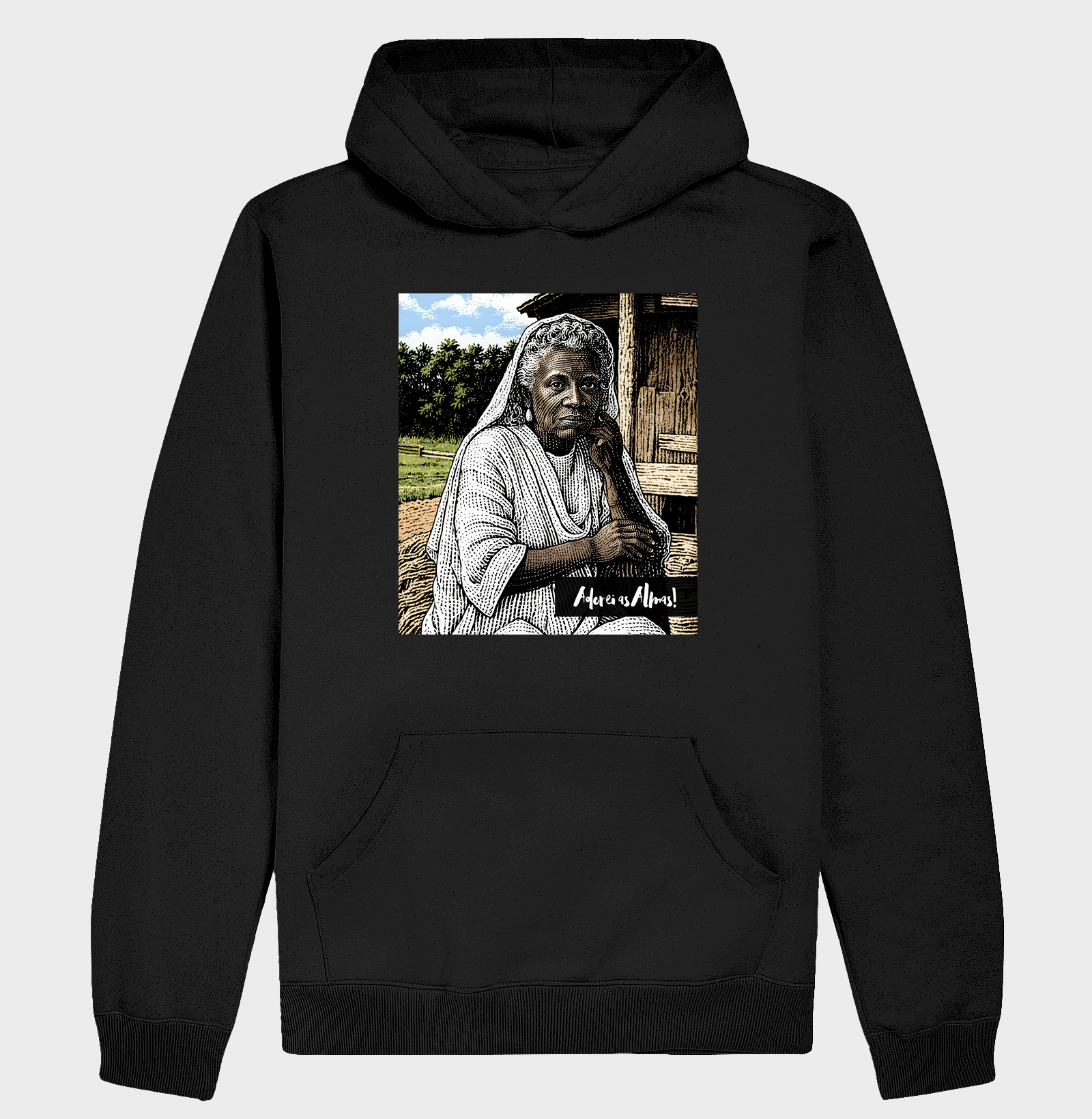 Moletom Hoodie - Preta-Velha - Imagem 2