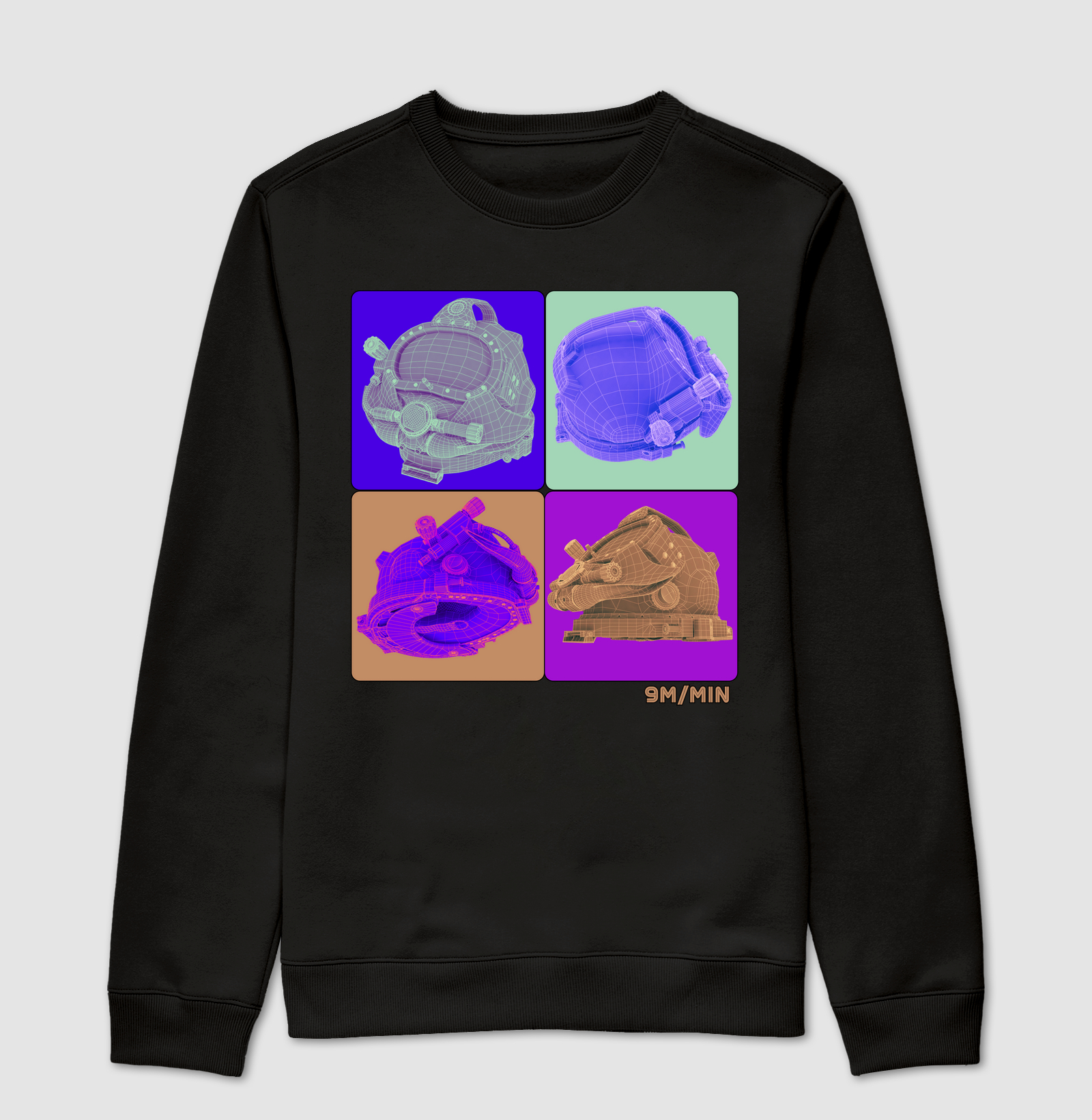 CAPACETE 3D ANDY WARHOL ART