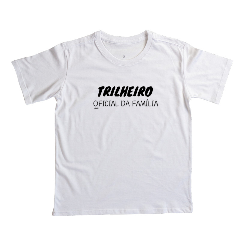 Camiseta Infantil Trilheiro Oficial 