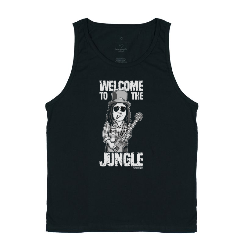 Regata Fã de Guns N' Roses - Welcome To The Jungle