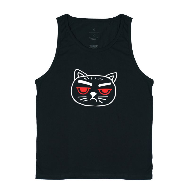 Camiseta Reserva Ink - Gato Mal Humorado