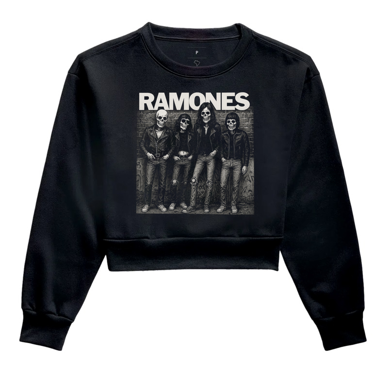 Ramones Skulls – Punk Até os Ossos