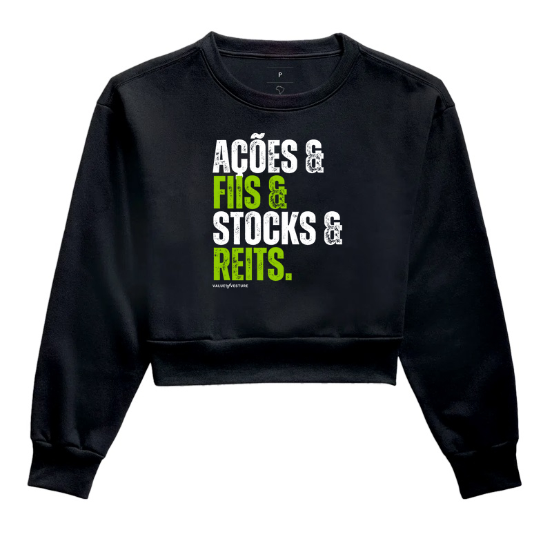 Moletom Cropped AFSR