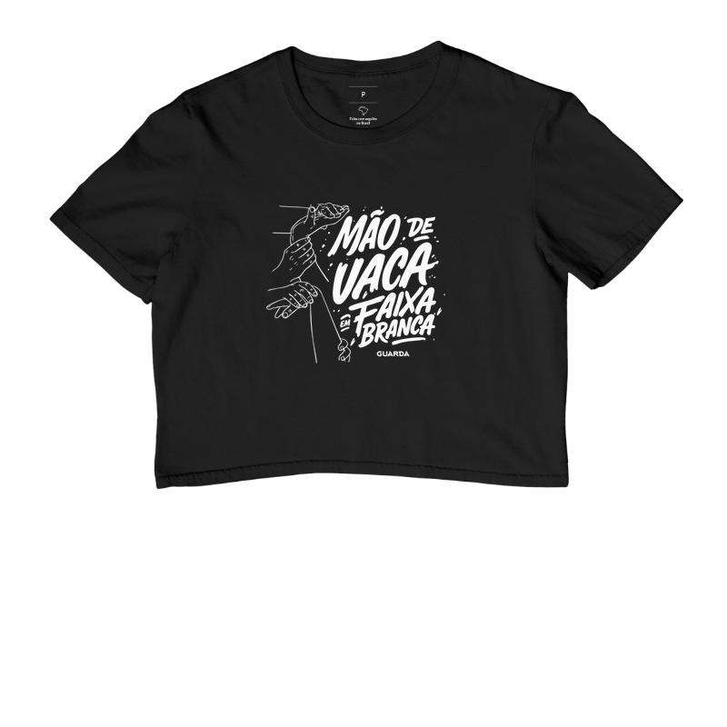 Mão de vaca em faixa branca