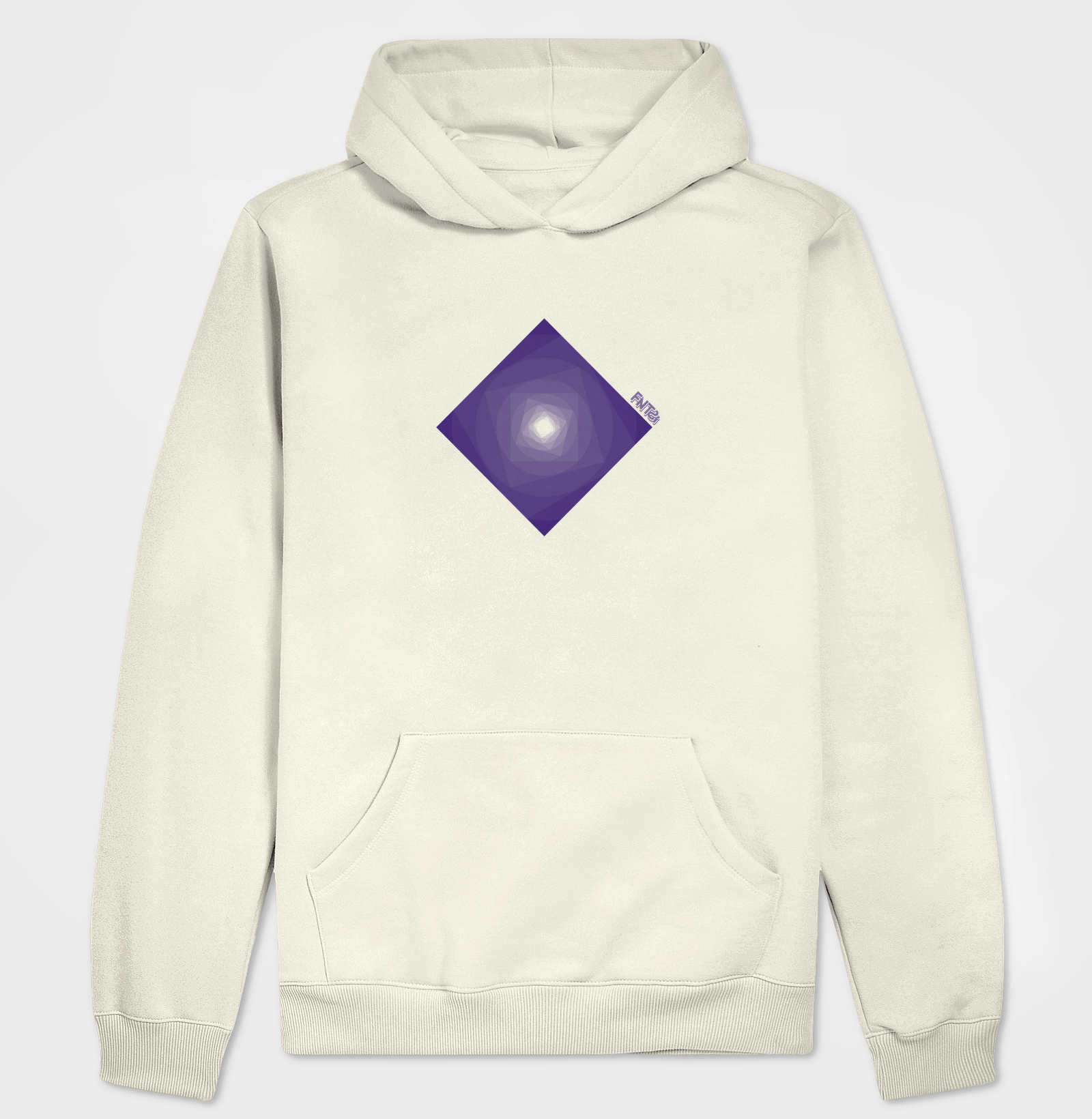 MOLETOM HOODIE SLIM "INFINITA FANTASIA" / ROXO MINIMAL