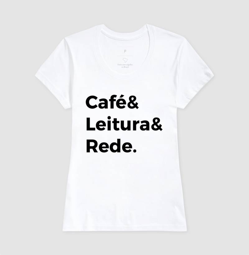 Café, leitura e rede