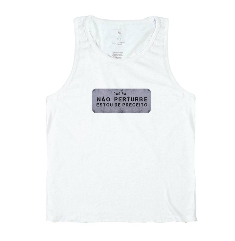 Camiseta Umbanda - Não Perturbe, Estou de Preceito