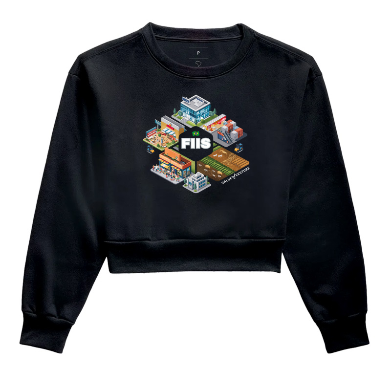 Moletom Cropped Fiis